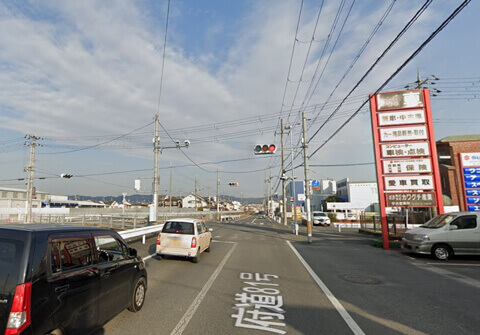 京都にある土木建設会社への巨椋ICからのアクセス③